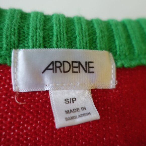 Ardene Meaowy Ugly Christmas Sweater Cat lady Xmas S SM Small - Picture 9 of 15